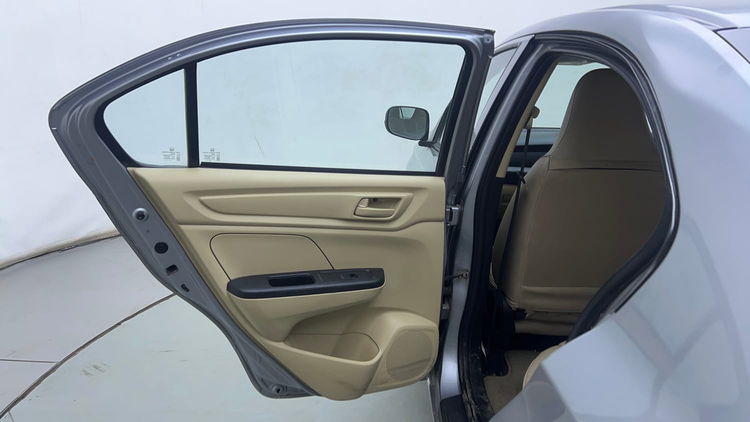 Used 2018 Honda Amaze 1.2 E MT Petrol Petrol Manual interior LEFT REAR DOOR OPEN VIEW