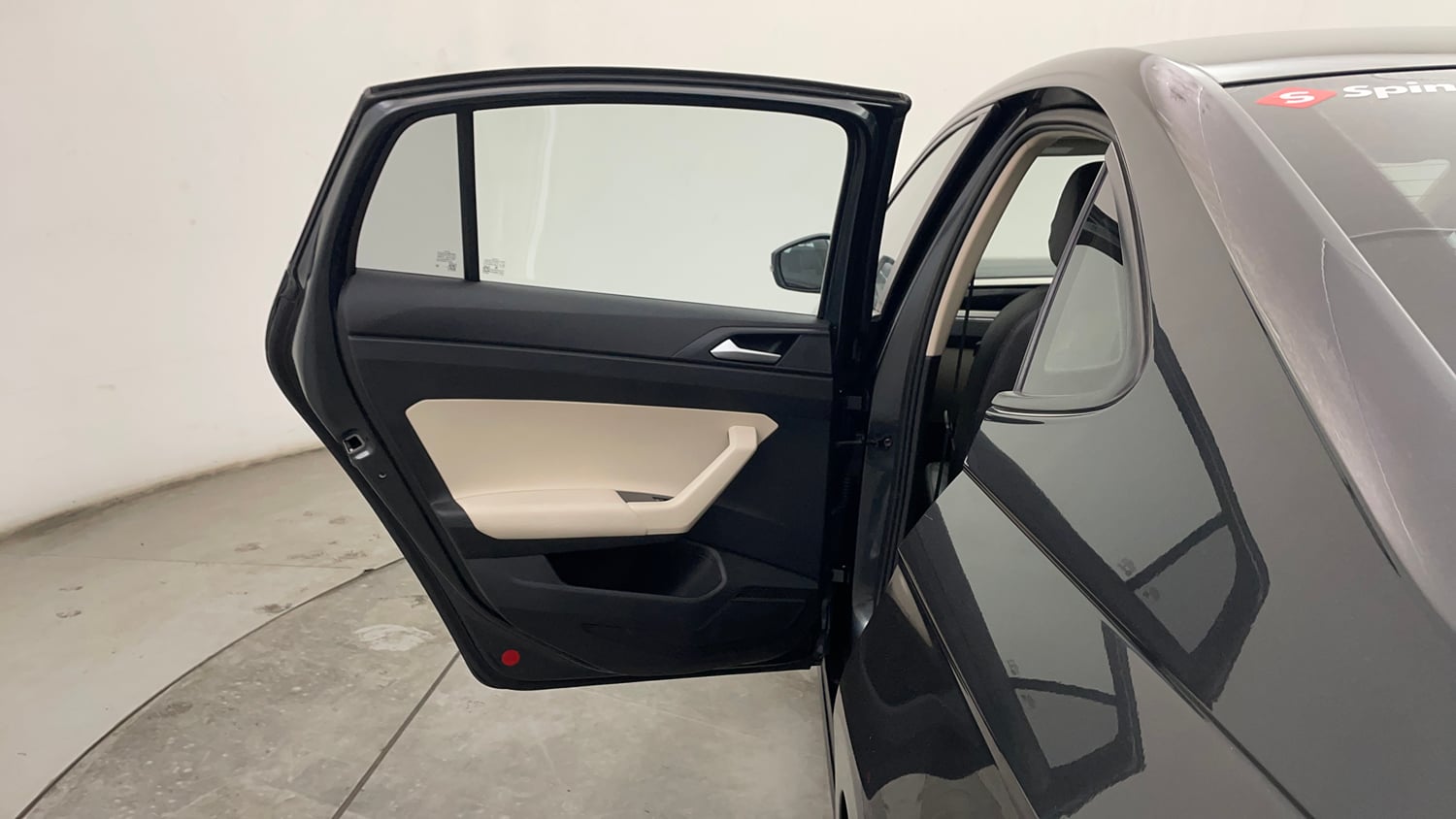 Used 2023 Volkswagen Virtus Highline 1.0 TSI AT Petrol Automatic interior LEFT REAR DOOR OPEN VIEW