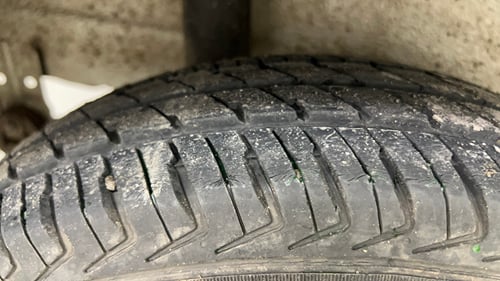 Used 2022 Maruti Suzuki Alto K10 VXi Petrol Manual tyres RIGHT REAR TYRE TREAD VIEW