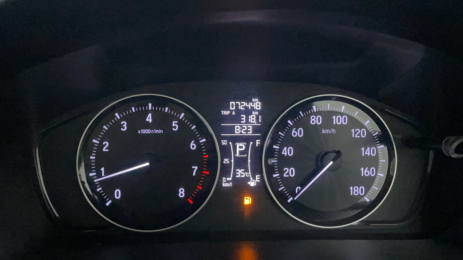 Used 2020 Honda Amaze 1.2 VX CVT Petrol Petrol Automatic interior CLUSTERMETER VIEW