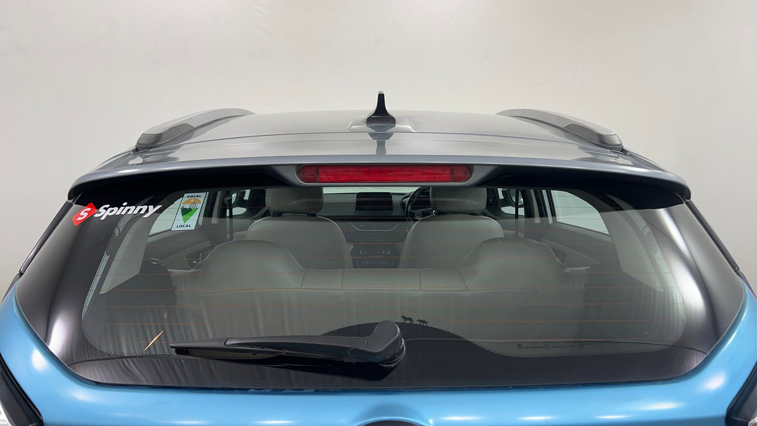 Used 2022 Tata Nexon EV XZ Plus Electric Automatic exterior BACK WINDSHIELD VIEW