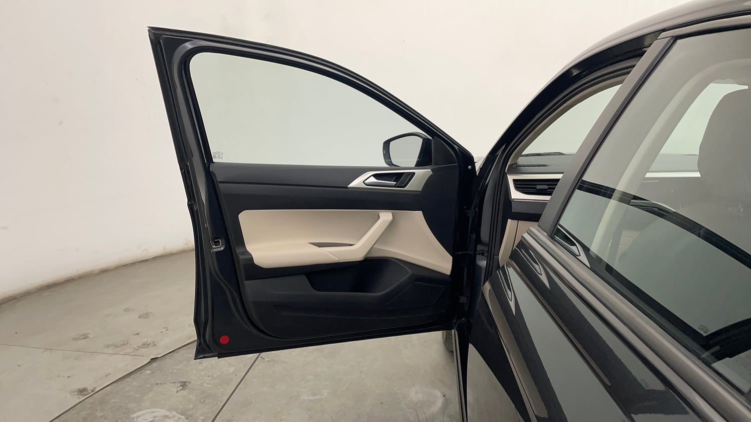 Used 2023 Volkswagen Virtus Highline 1.0 TSI AT Petrol Automatic interior LEFT FRONT DOOR OPEN VIEW