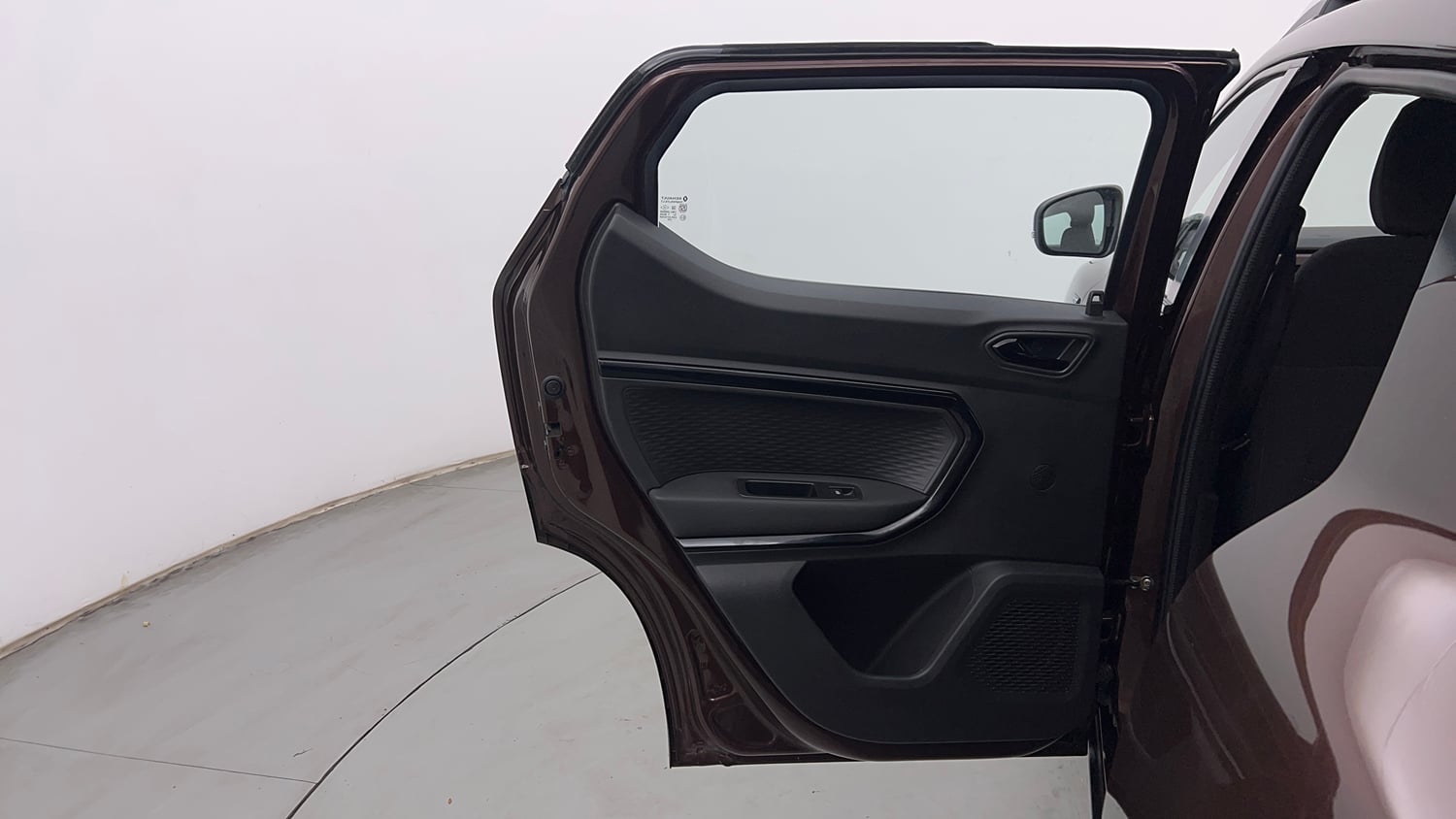 Used 2023 Renault Kiger RXZ Turbo CVT Petrol Automatic interior LEFT REAR DOOR OPEN VIEW