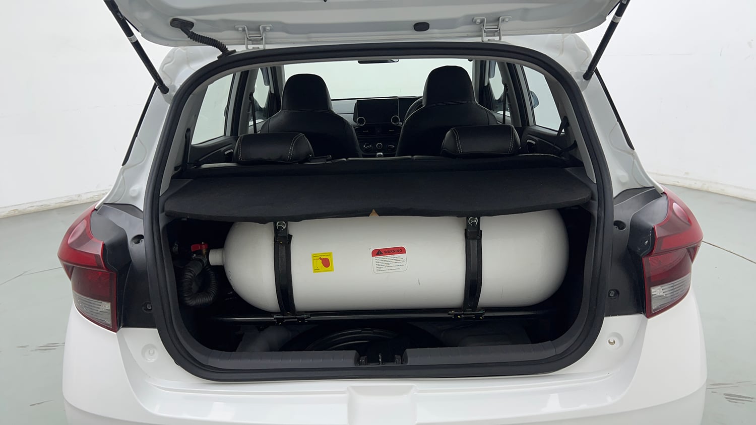 Used 2026 Hyundai Grand i10 Nios Sportz 1.2 Hy-CNG Duo Cng Manual interior DICKY INSIDE VIEW