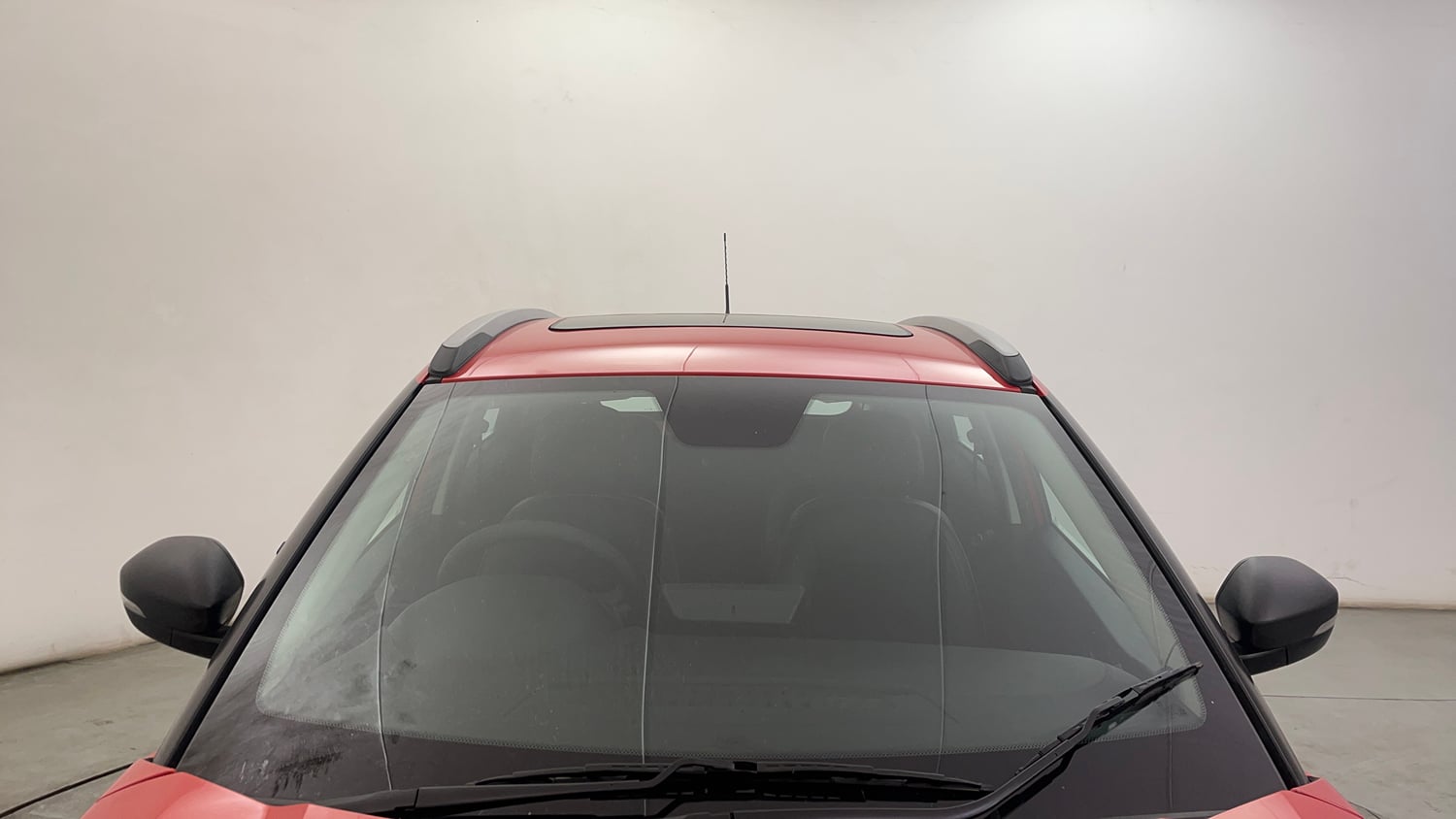 Used 2023 Tata Nexon XMA (S) Petrol Automatic exterior FRONT WINDSHIELD VIEW