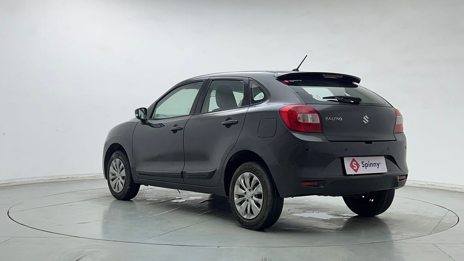 Used 2017 Maruti Suzuki Baleno Delta 1.2 Petrol Manual exterior LEFT REAR CORNER VIEW
