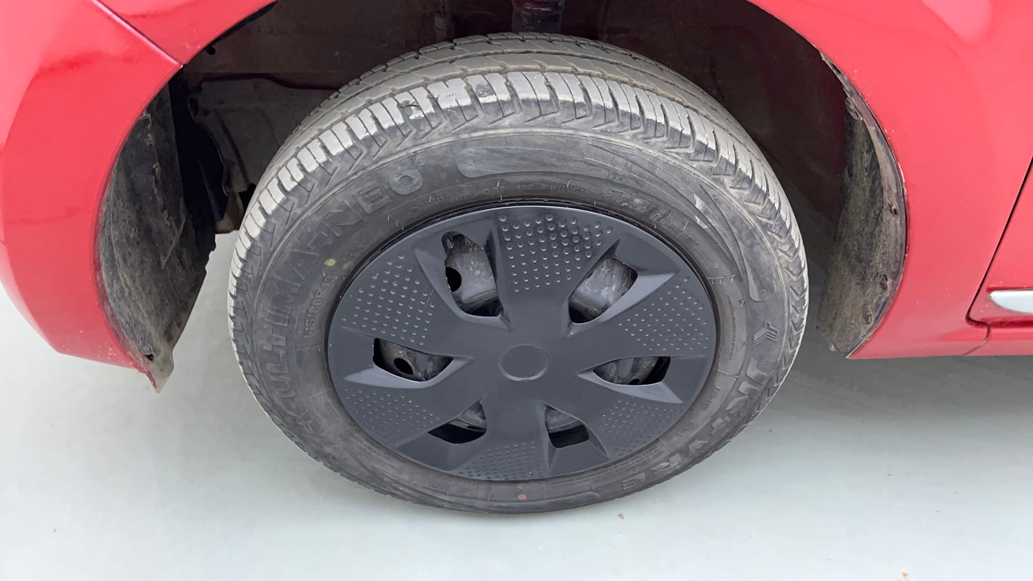 Used 2023 Maruti Suzuki Alto K10 VXi Plus Petrol Manual tyres LEFT FRONT TYRE RIM VIEW