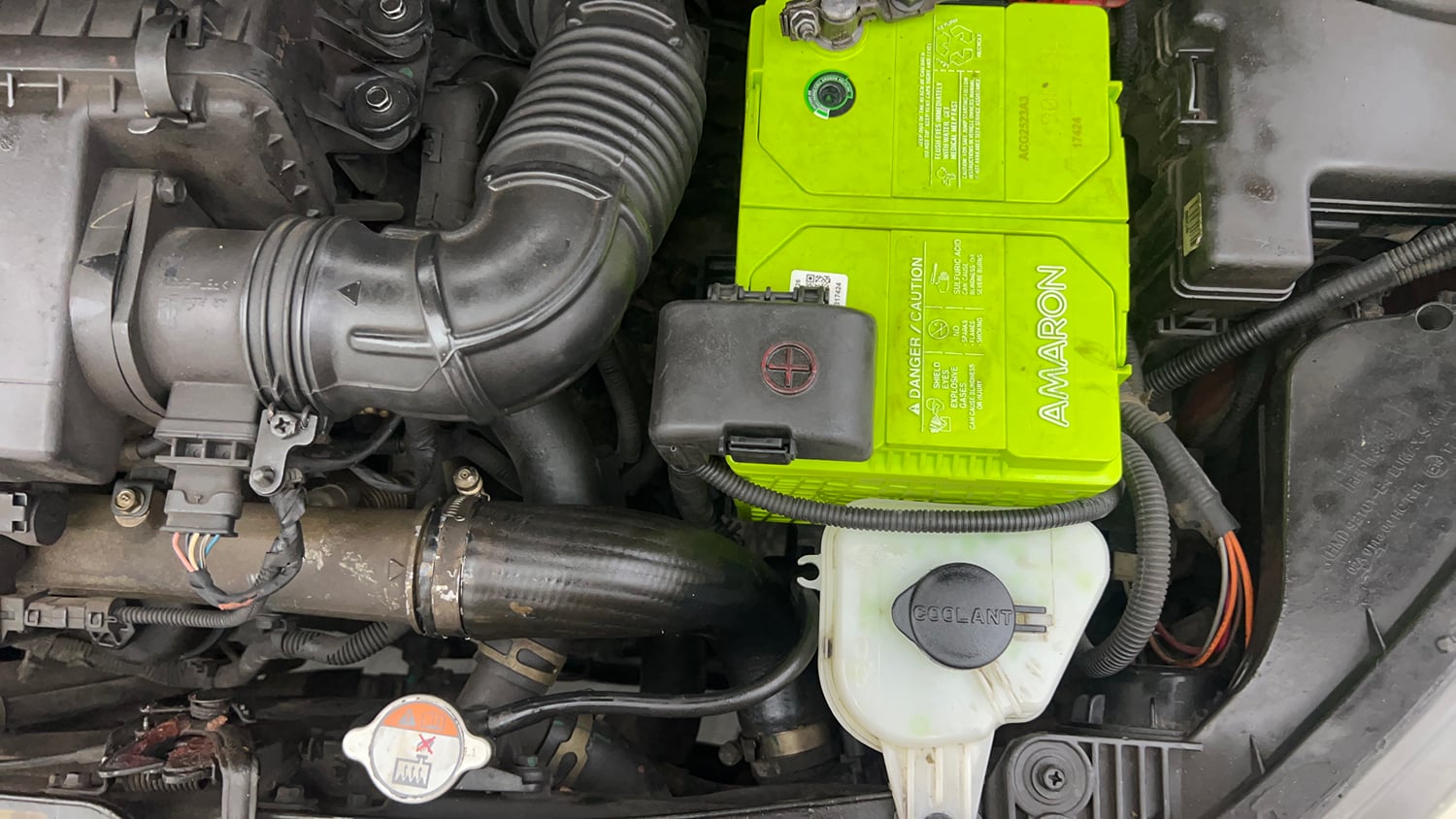 Used 2016 Hyundai Xcent SX 1.1 CRDi Diesel Manual engine ENGINE LEFT SIDE VIEW