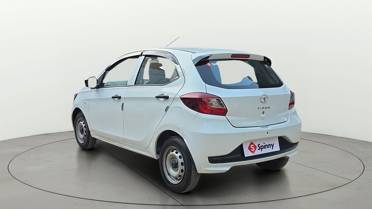 Used 2020 Tata Tiago XE Petrol Manual exterior LEFT REAR CORNER VIEW