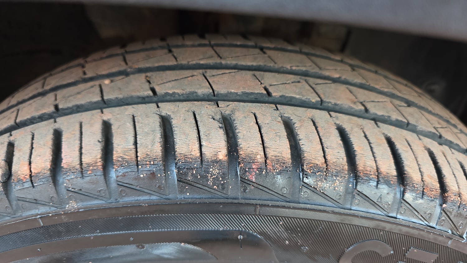 Used 2022 Renault Kwid CLIMBER Petrol Manual tyres RIGHT FRONT TYRE TREAD VIEW