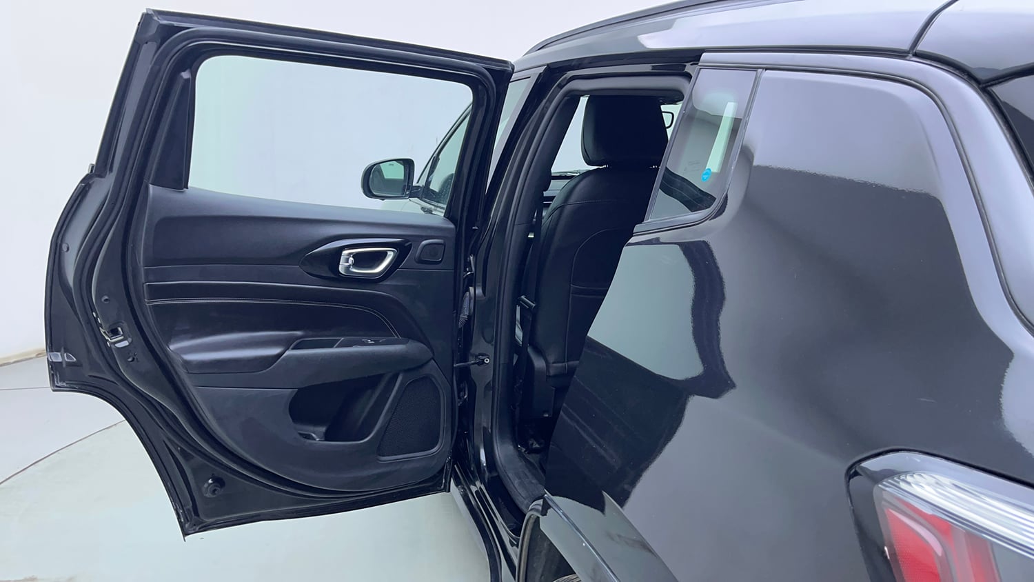 Used 2022 Jeep Compass Model S (O) 1.4 Petrol DCT Petrol Automatic interior LEFT REAR DOOR OPEN VIEW