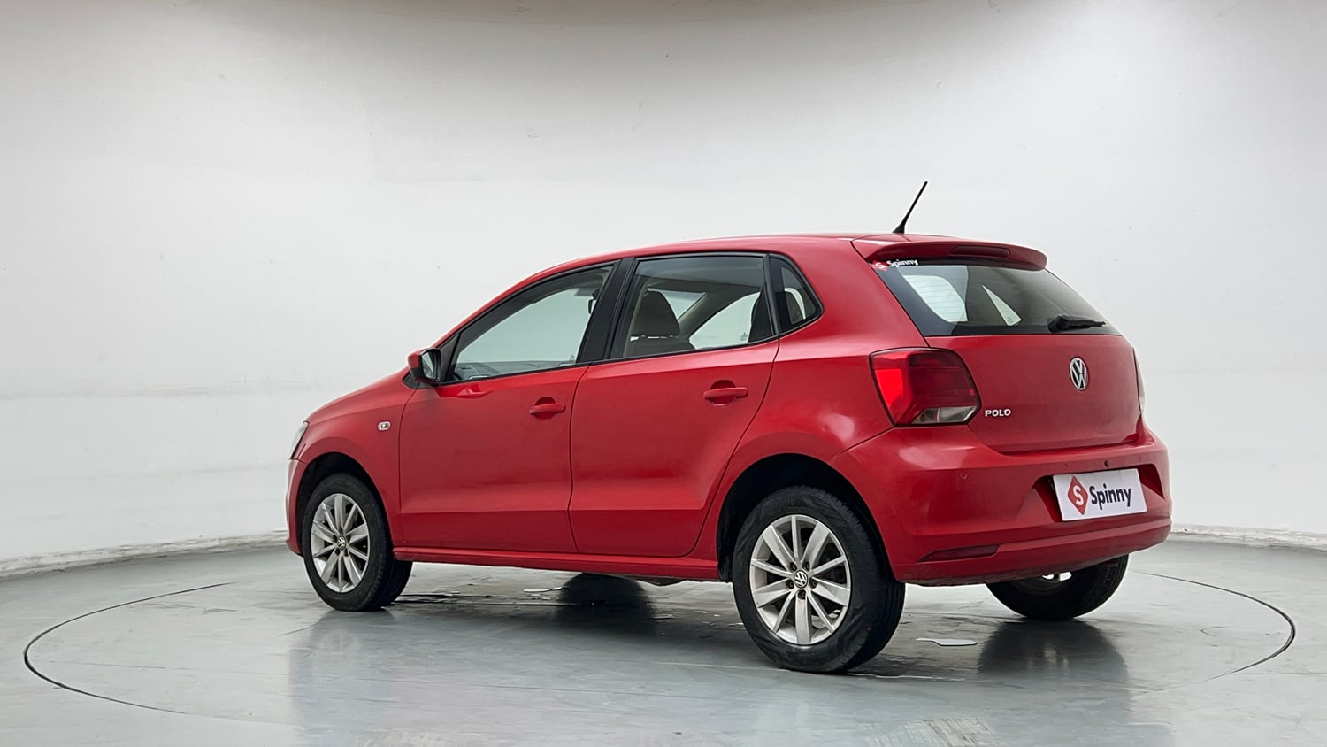 Used 2015 Volkswagen Polo Highline1.2L (P) Petrol Manual exterior LEFT REAR CORNER VIEW