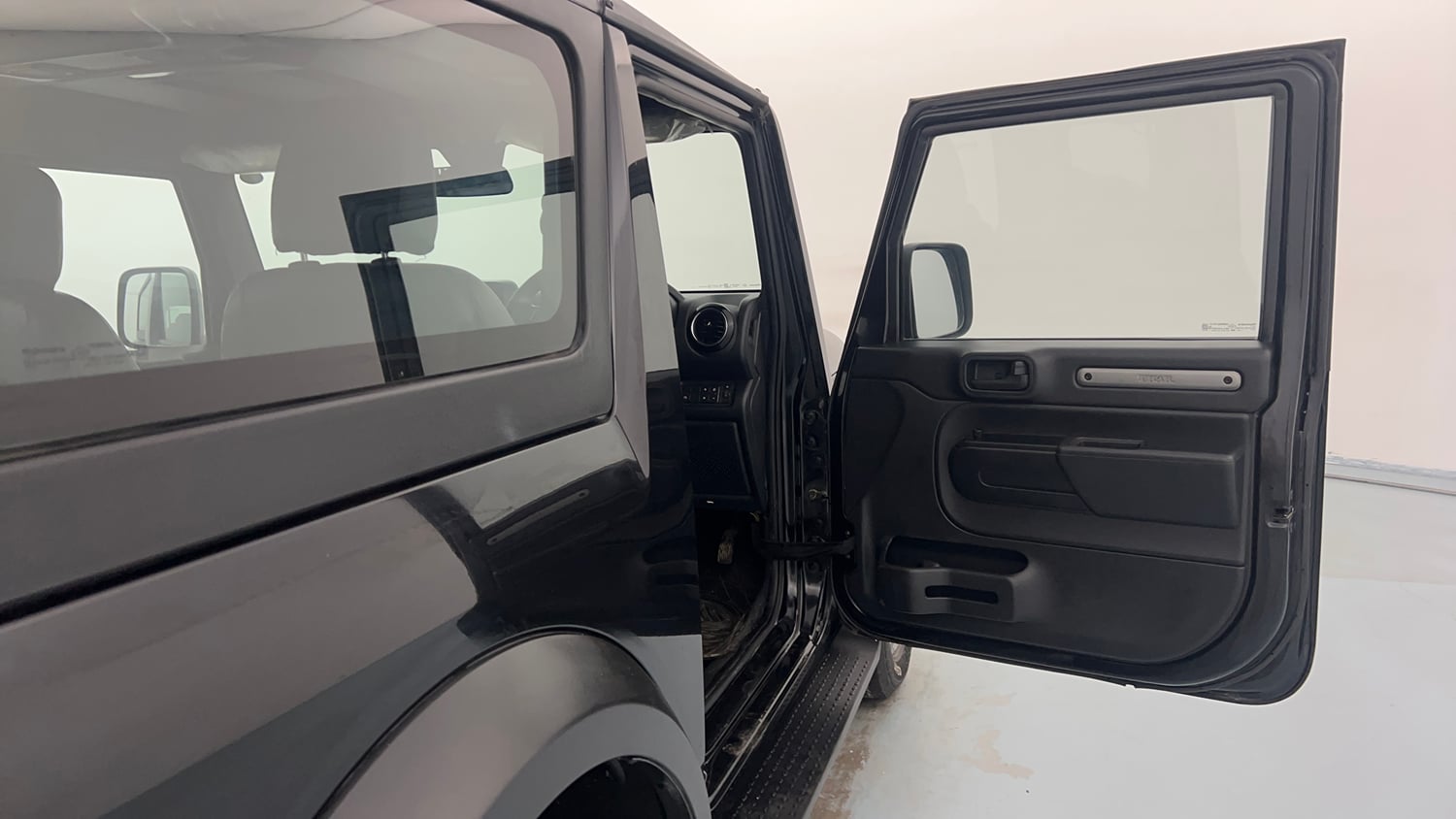 Used 2023 Mahindra Thar LX Hard Top Petrol AT RWD Petrol Automatic interior RIGHT FRONT DOOR OPEN VIEW