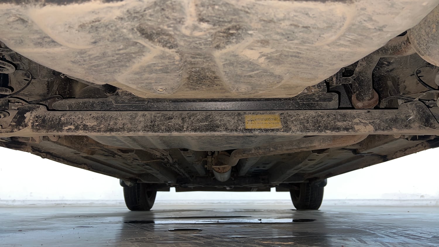 Used 2023 Tata Punch Adventure MT Petrol Manual extra REAR UNDERBODY VIEW (TAKEN FROM REAR)