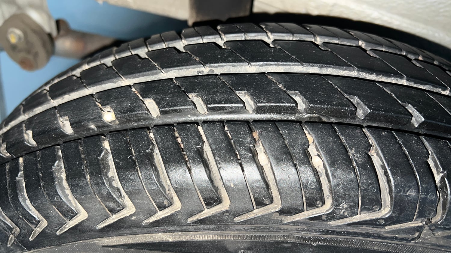 Used 2025 Maruti Suzuki Alto K10 VXi Plus (O) Petrol Manual tyres RIGHT REAR TYRE TREAD VIEW