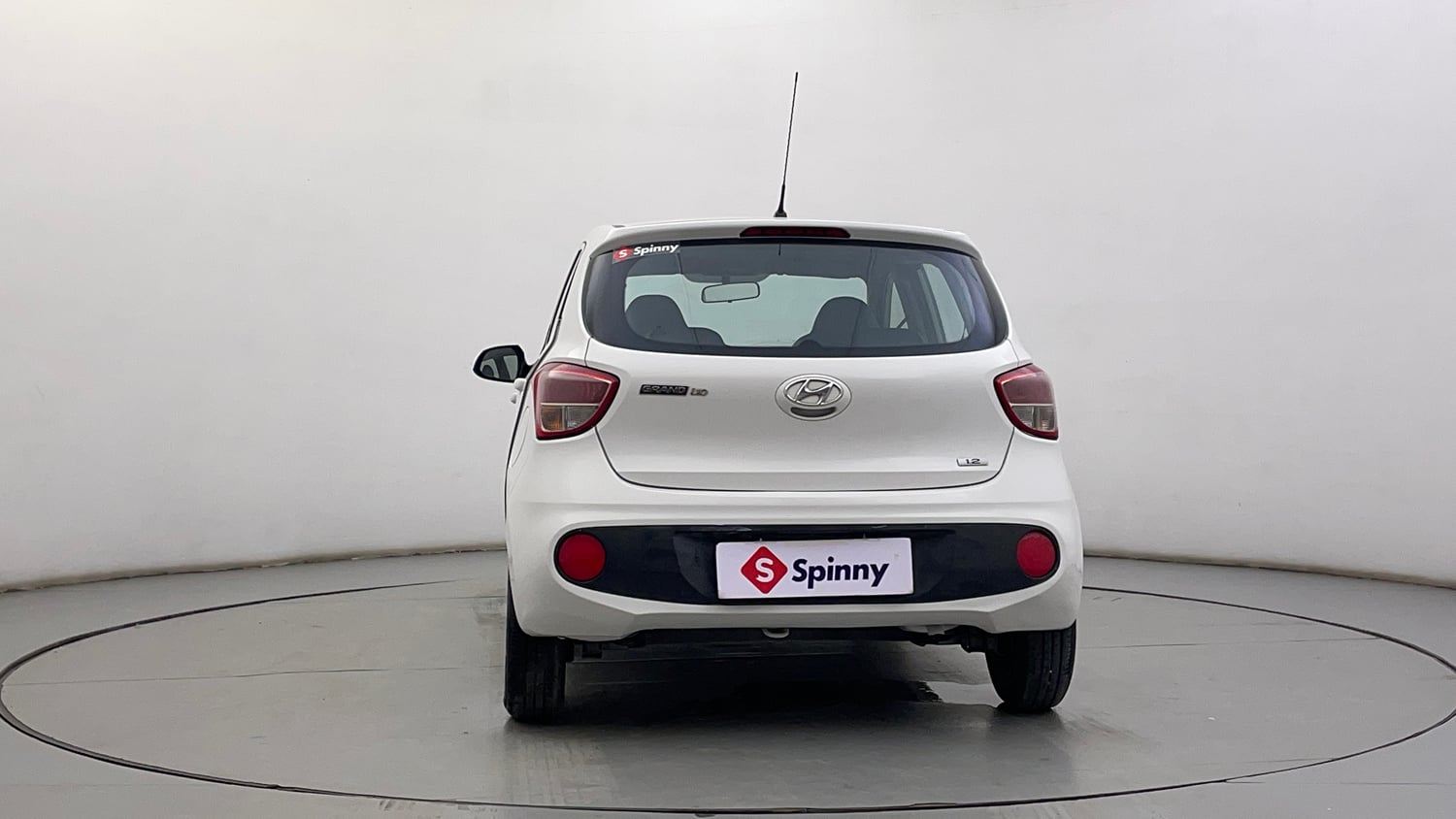 Used 2017 Hyundai Grand i10 Magna 1.2 Kappa VTVT Petrol Manual exterior BACK VIEW