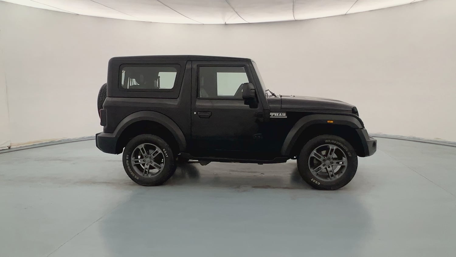 Used 2023 Mahindra Thar LX Hard Top Petrol AT RWD Petrol Automatic exterior RIGHT SIDE VIEW