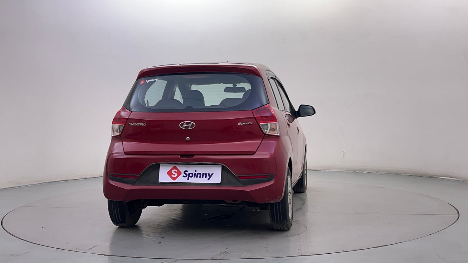 Used 2019 Hyundai Santro Sportz Petrol Manual exterior RIGHT REAR CORNER VIEW