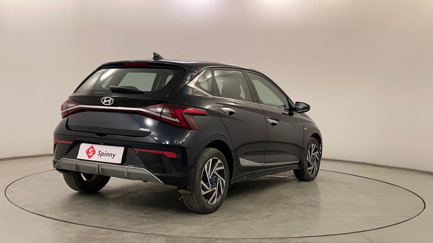 Used 2023 Hyundai New i20 Asta (O) 1.2 IVT Petrol Automatic exterior RIGHT REAR CORNER VIEW