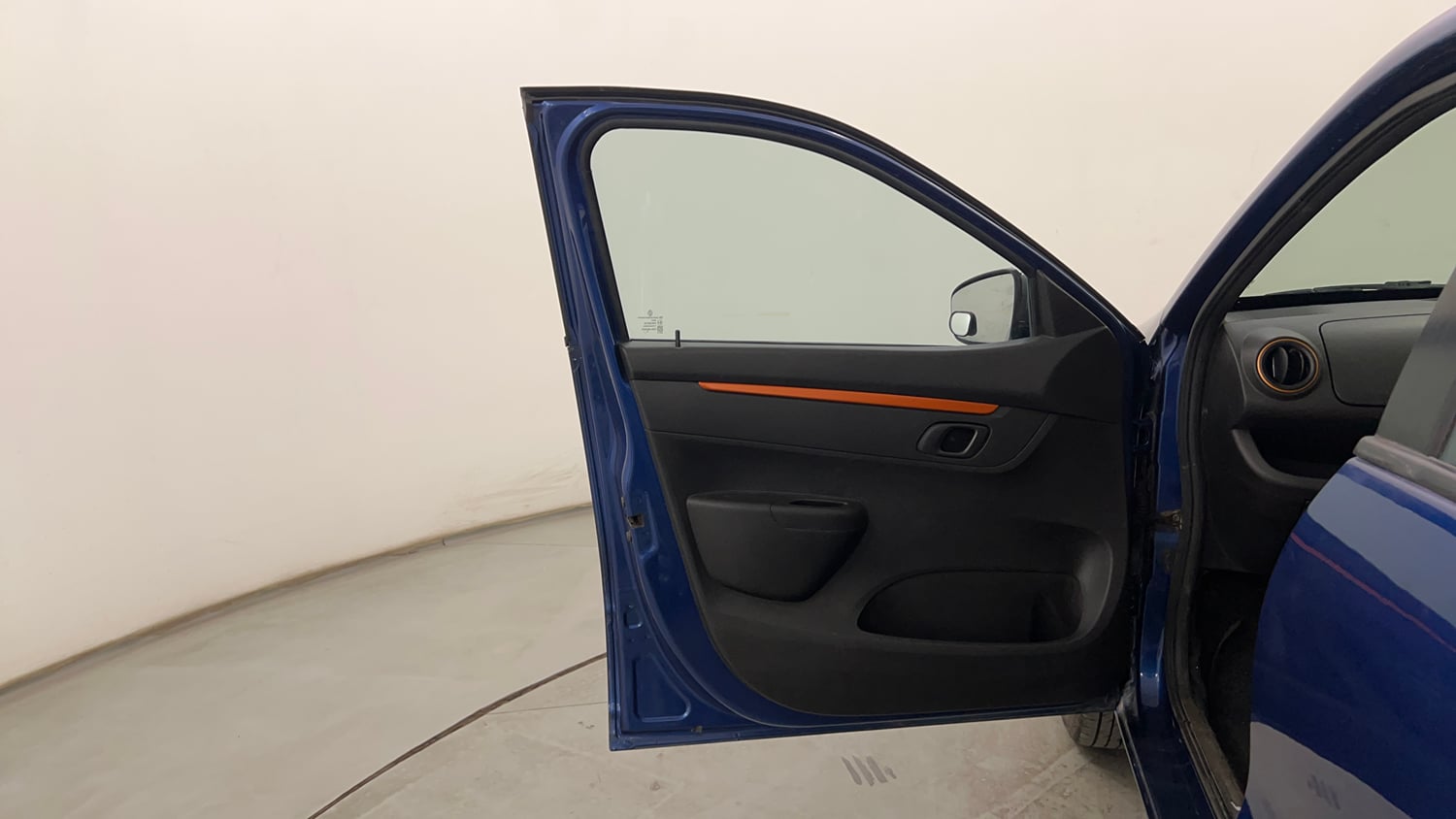 Used 2018 Renault Kwid CLIMBER 1.0 Petrol Manual interior LEFT FRONT DOOR OPEN VIEW