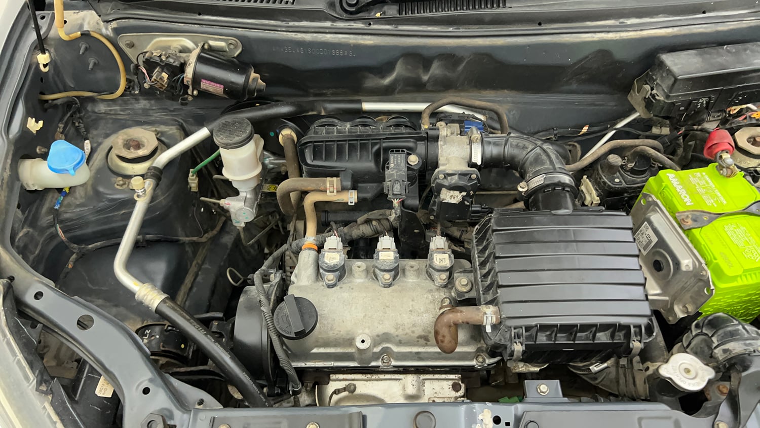 Used 2018 Maruti Suzuki Alto 800 LXi Petrol Manual engine ENGINE RIGHT SIDE VIEW