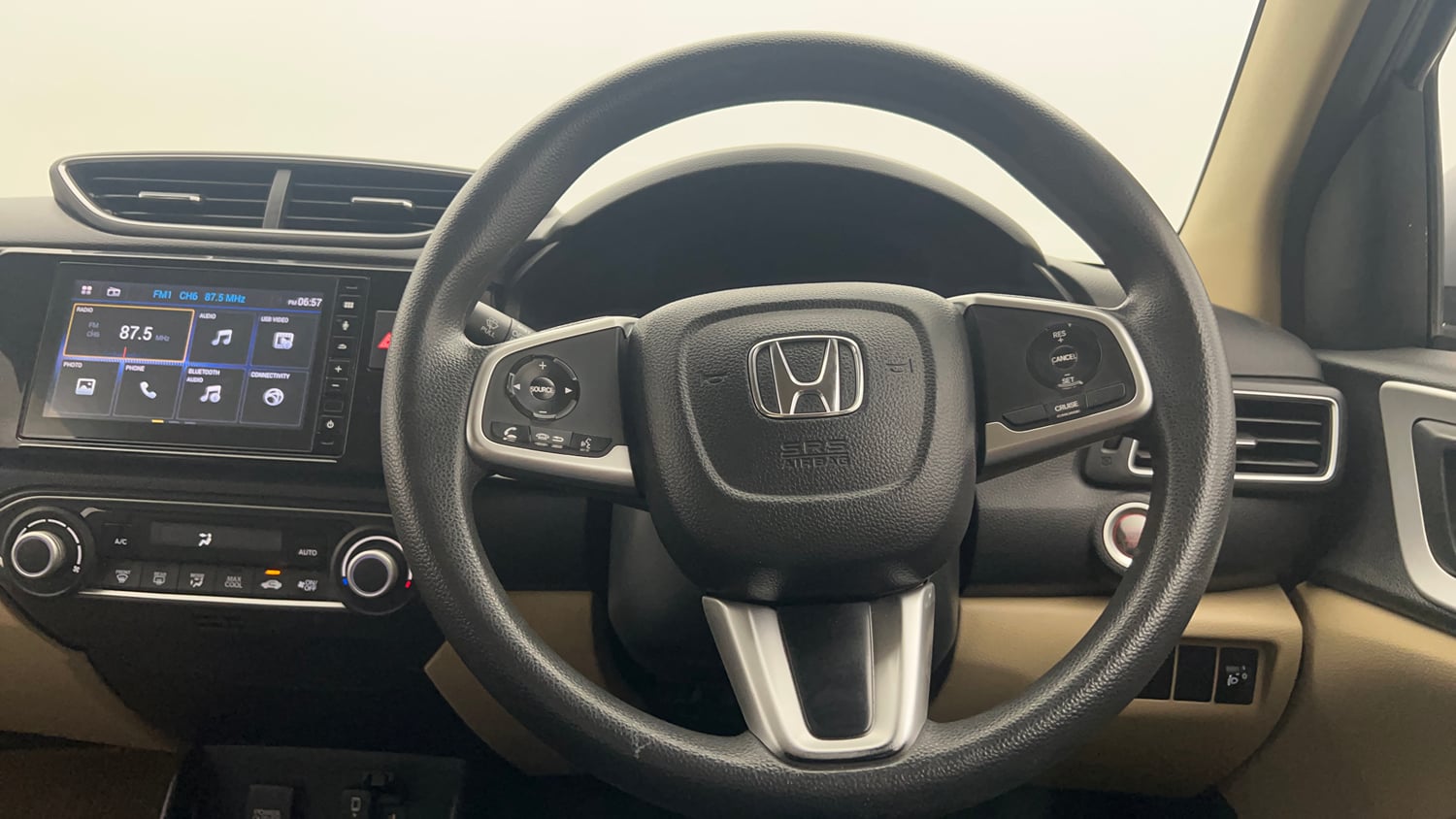 Used 2022 Honda Amaze VX MT 1.2 Petrol Petrol Manual interior STEERING VIEW