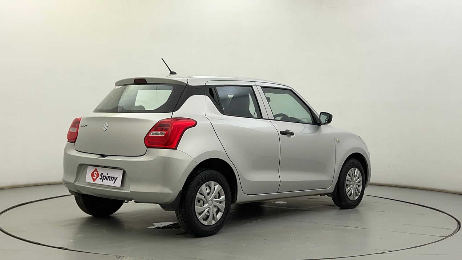 Used 2018 Maruti Suzuki Swift LXi Petrol Manual exterior RIGHT REAR CORNER VIEW