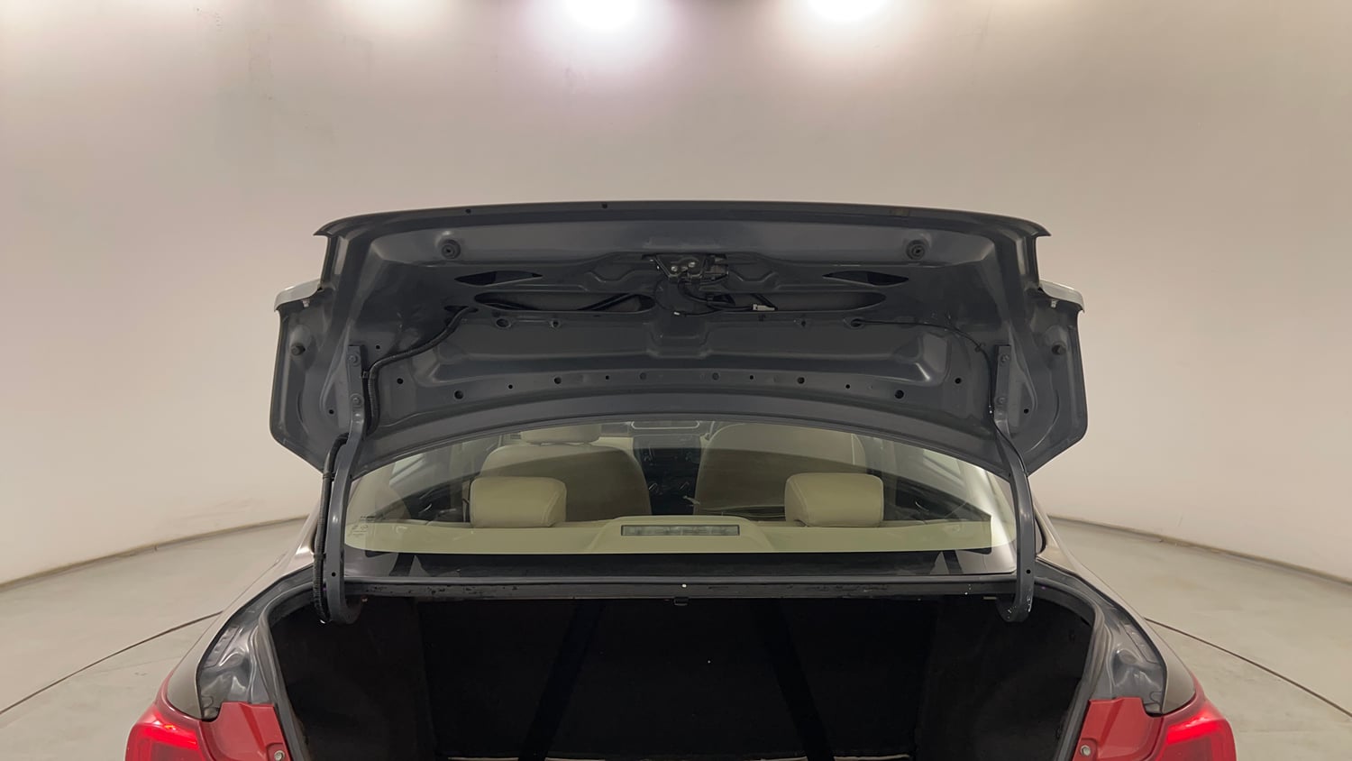 Used 2019 Maruti Suzuki Dzire VXi Petrol Manual interior DICKY DOOR OPEN VIEW