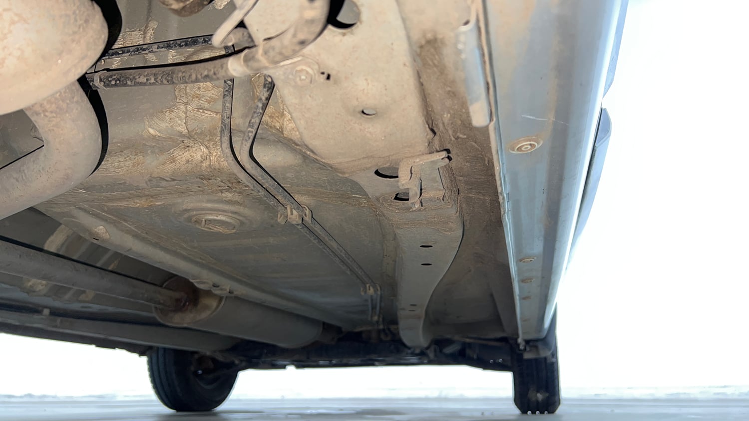 Used 2025 Maruti Suzuki Alto K10 VXi Plus (O) Petrol Manual extra REAR RIGHT UNDERBODY VIEW