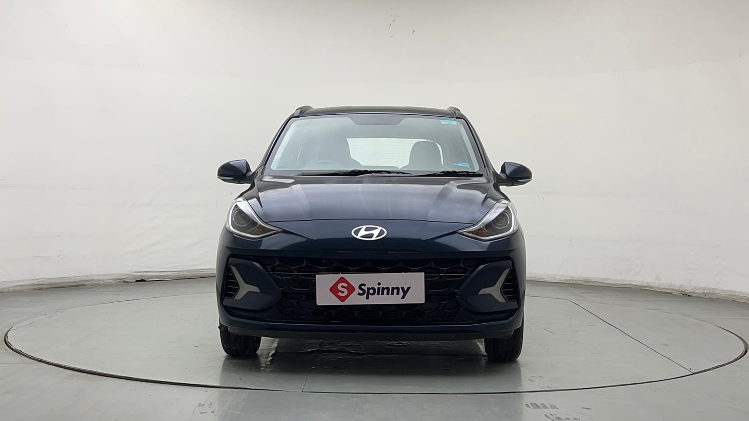 Used 2023 Hyundai Grand i10 Nios Sportz AMT 1.2 Kappa VTVT Petrol Automatic exterior FRONT VIEW