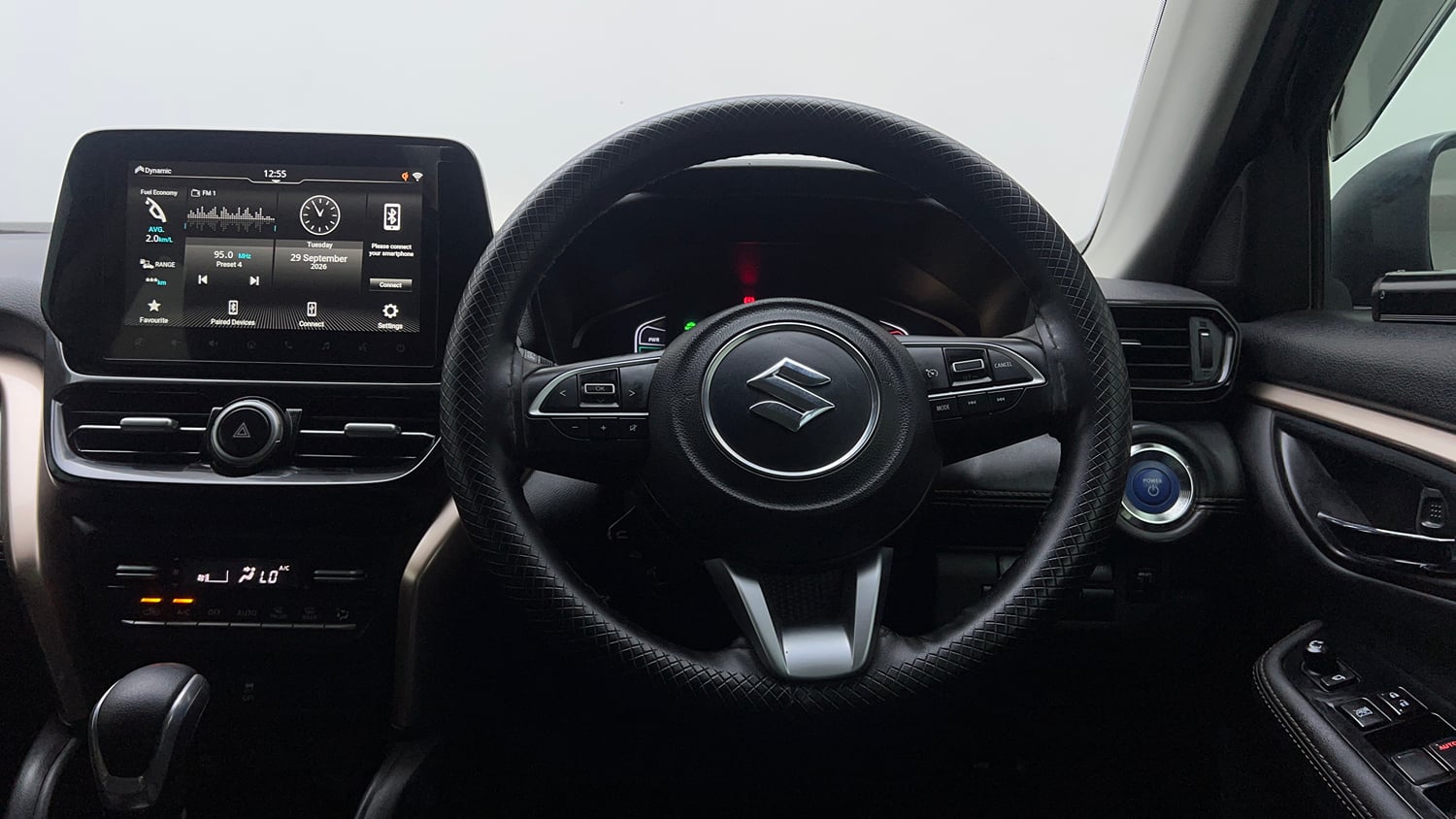 Used 2023 Maruti Suzuki Grand Vitara Zeta Plus Intelligent Hybrid eCVT Hybrid Automatic interior STEERING VIEW