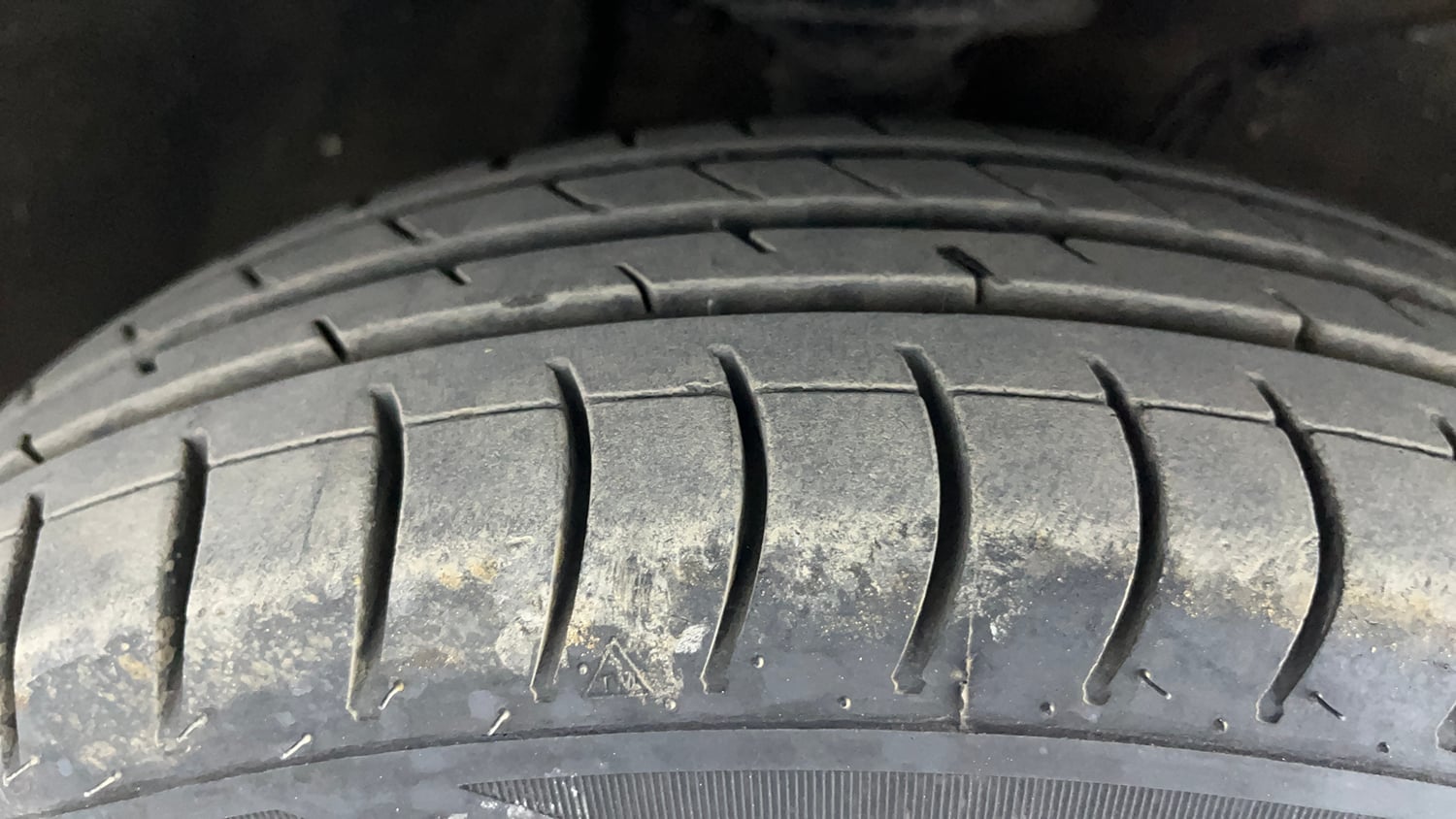 Used 2020 Maruti Suzuki Alto 800 LXi Petrol Manual tyres RIGHT FRONT TYRE TREAD VIEW