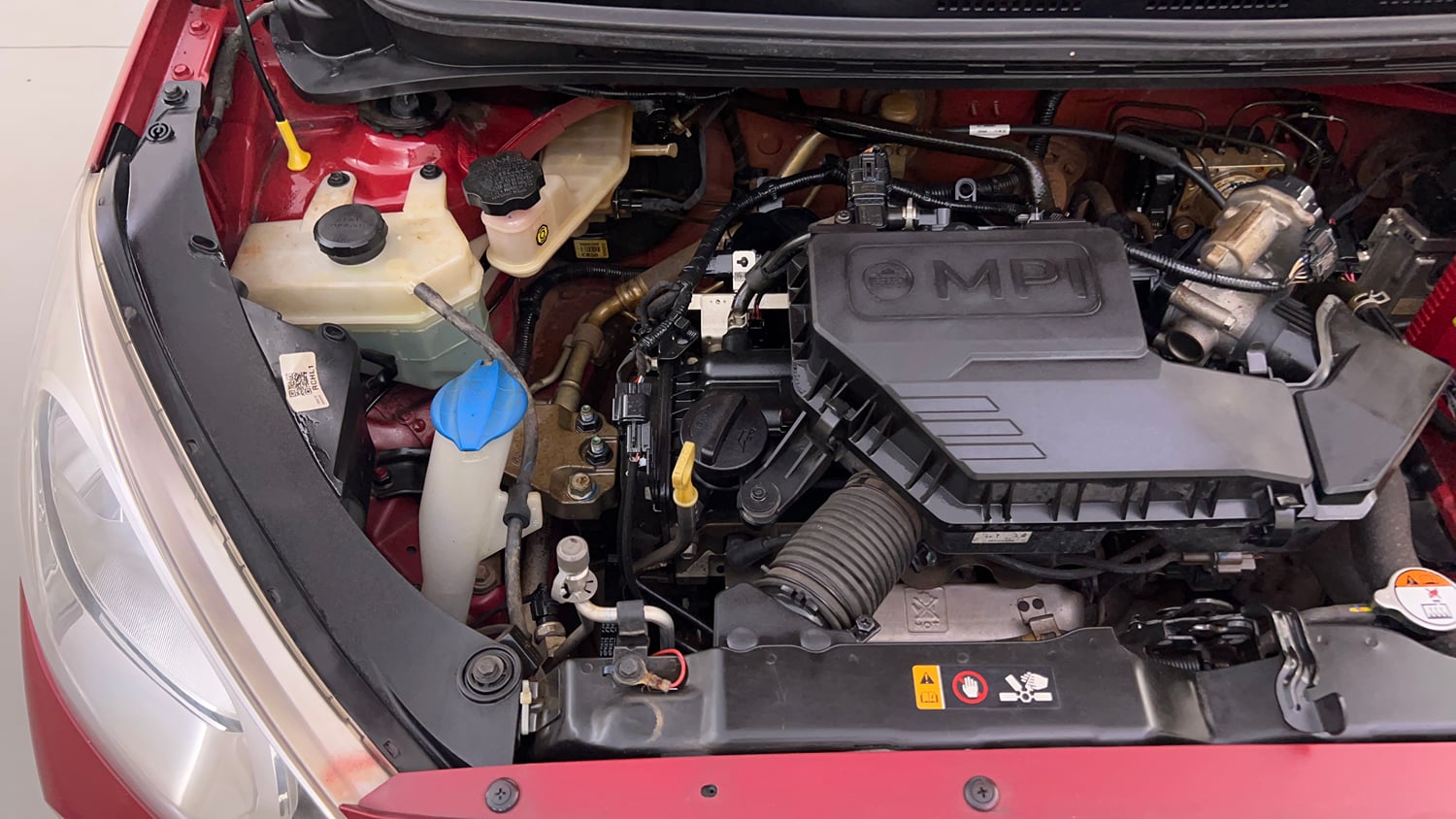 Used 2019 Hyundai Santro Sportz Petrol Manual engine ENGINE RIGHT SIDE VIEW