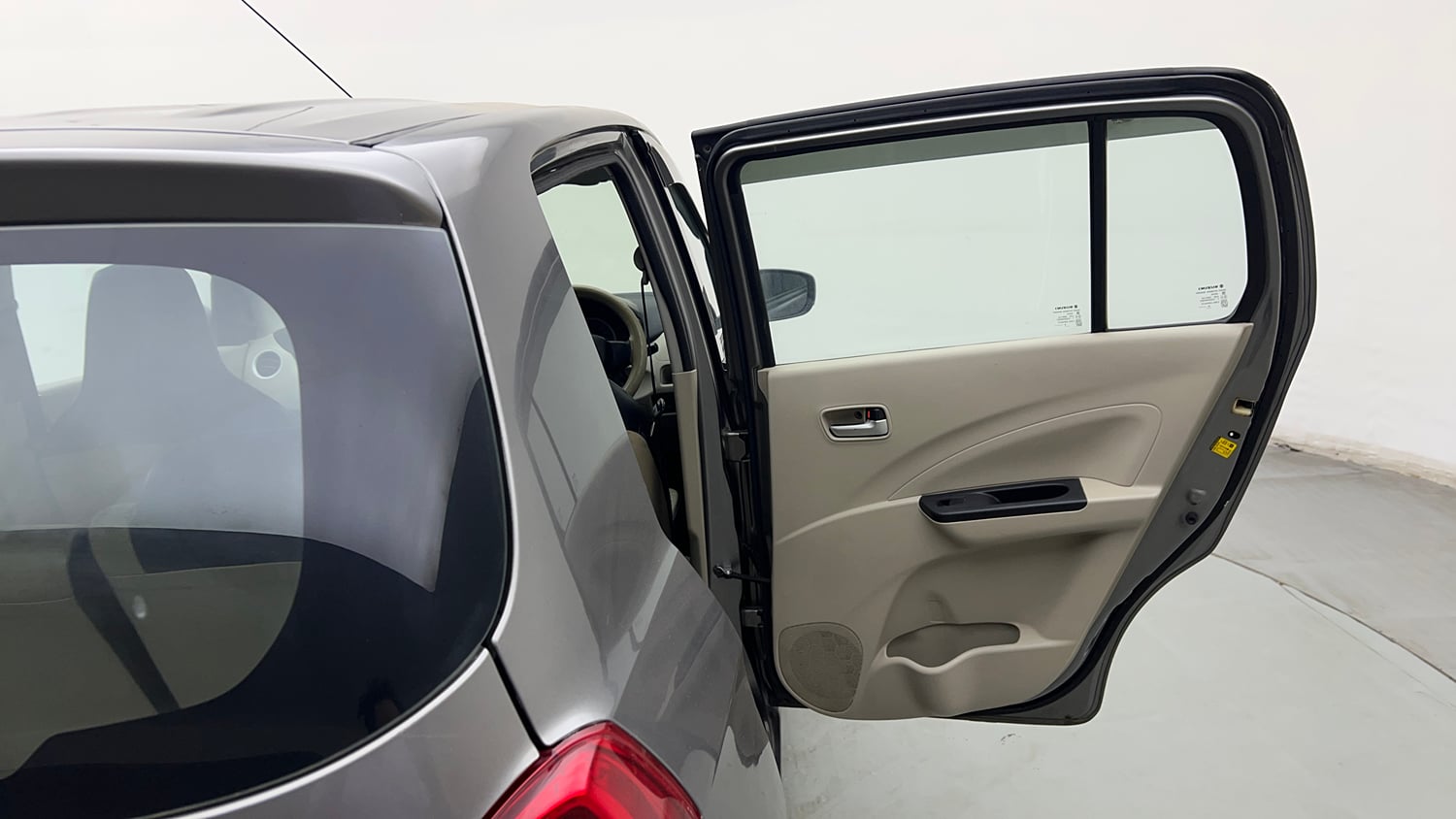 Used 2018 Maruti Suzuki Celerio VXi CNG Cng Manual interior RIGHT REAR DOOR OPEN VIEW