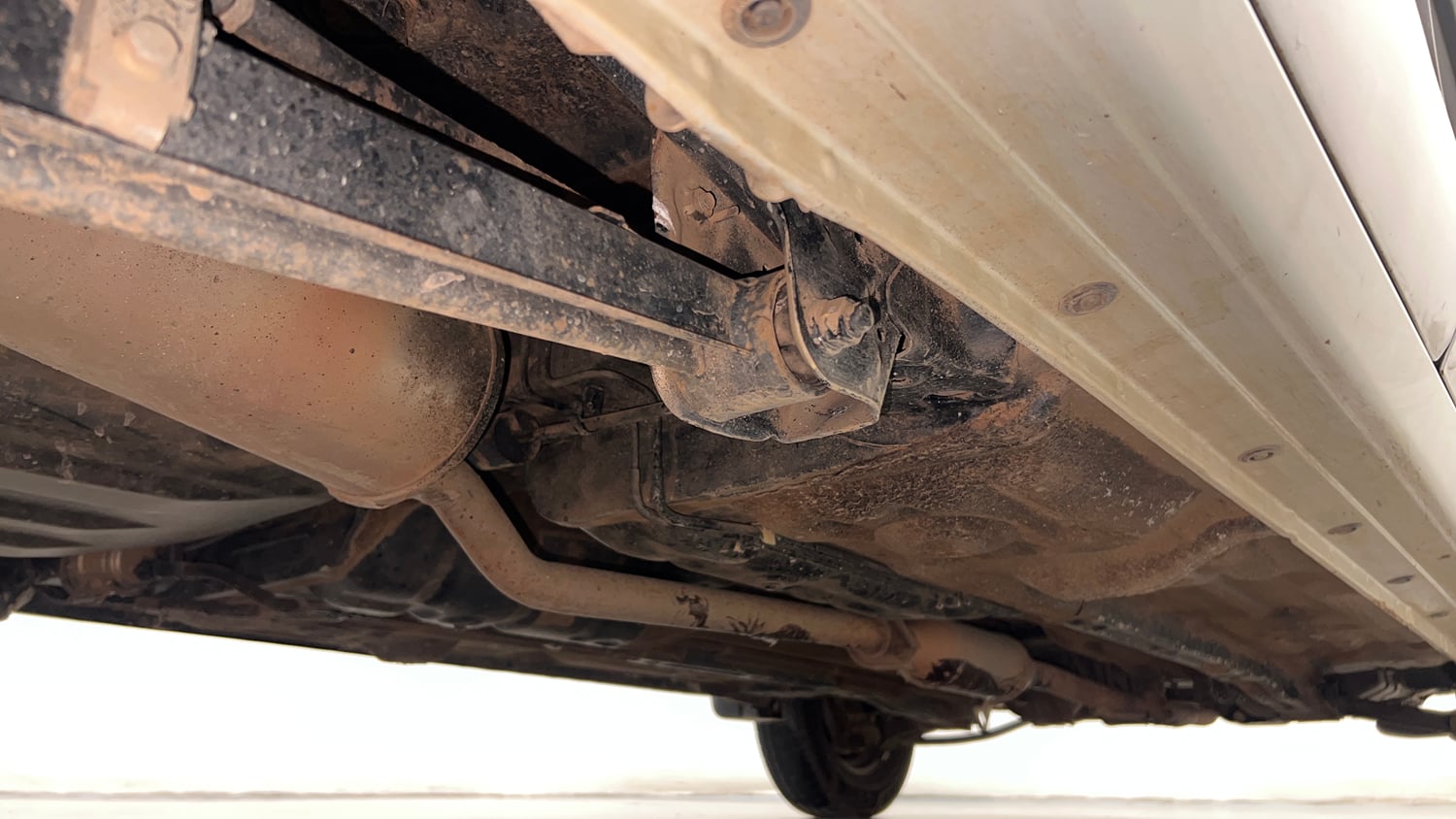 Used 2023 Maruti Suzuki Alto 800 VXi Petrol Manual extra REAR RIGHT UNDERBODY VIEW