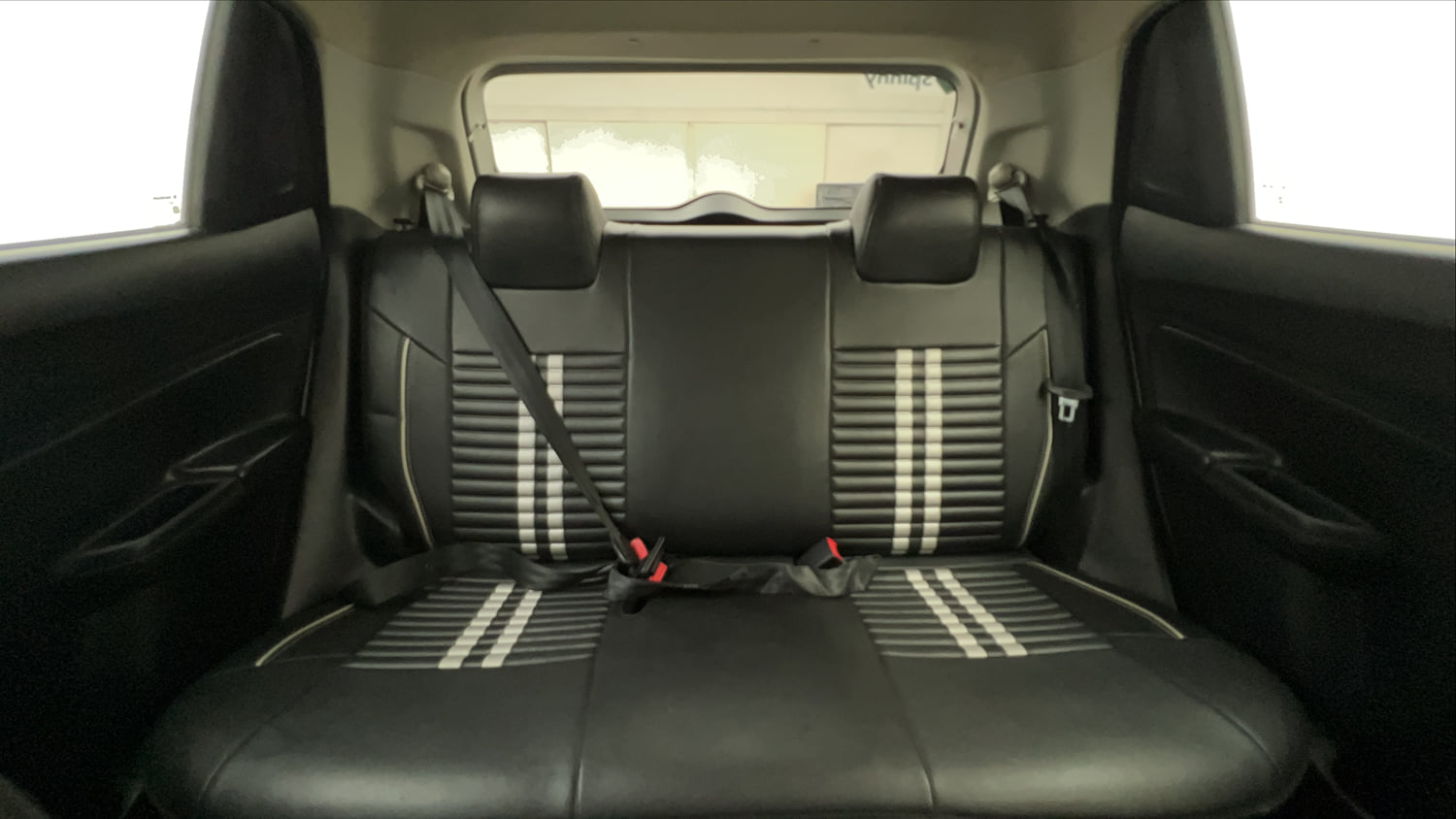 Used 2018 Maruti Suzuki Swift LXi Petrol Manual interior REAR SEAT CONDITION VIEW