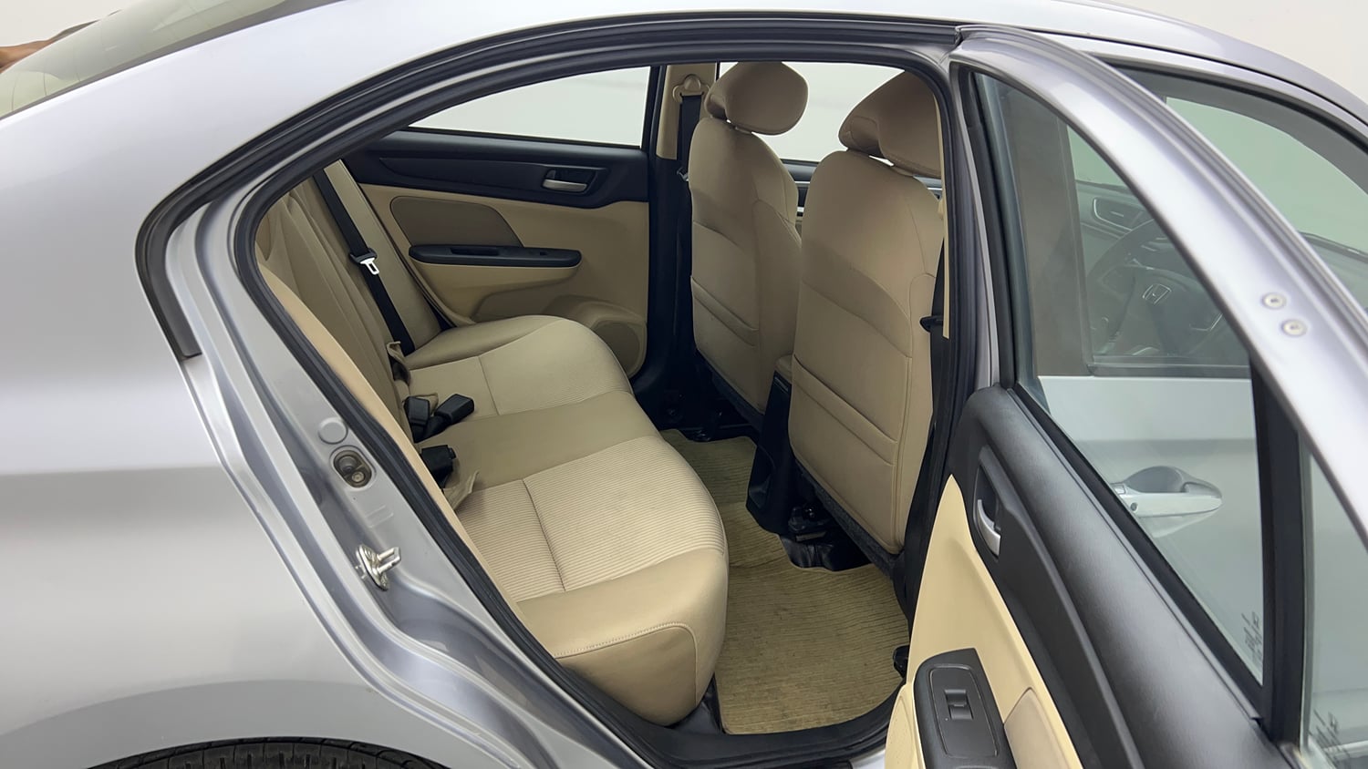 Used 2023 Honda Amaze VX 1.2 Petrol CVT Petrol Automatic interior RIGHT SIDE REAR DOOR CABIN VIEW