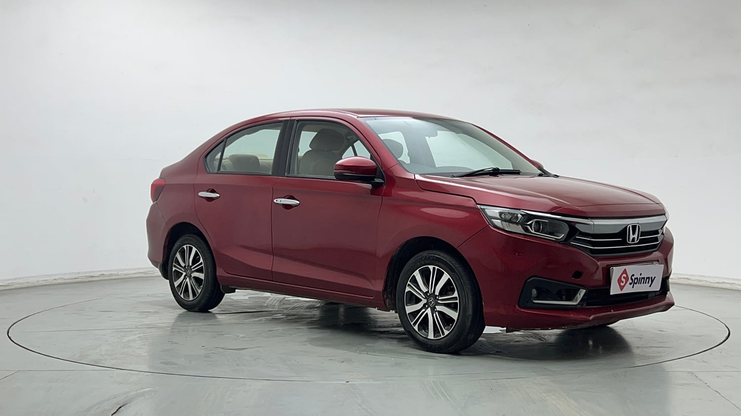 Used 2022 Honda Amaze VX MT 1.2 Petrol Petrol Manual exterior RIGHT FRONT CORNER VIEW