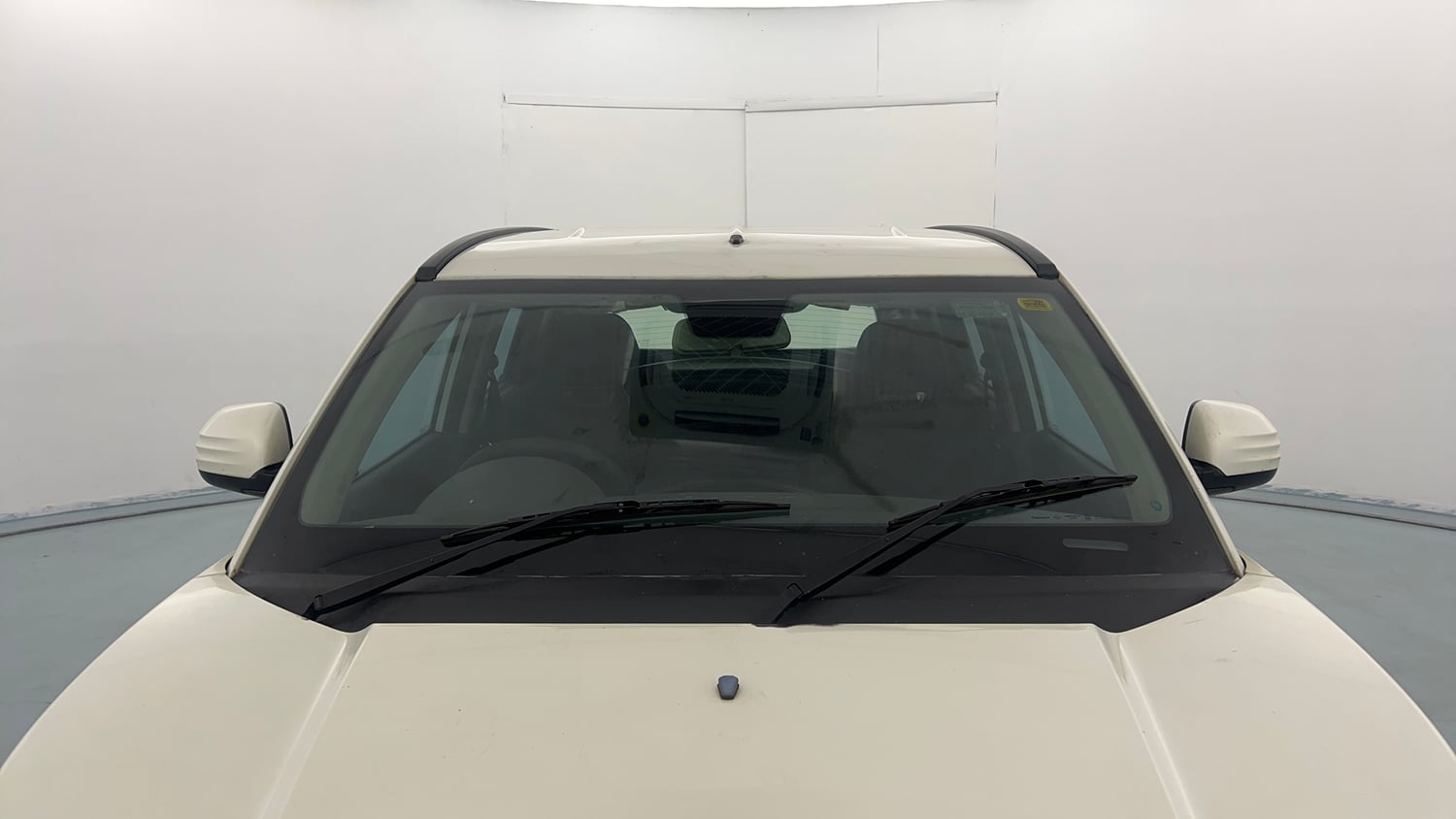 Used 2019 Mahindra KUV100 NXT K4 Plus 6 STR Petrol Manual exterior FRONT WINDSHIELD VIEW