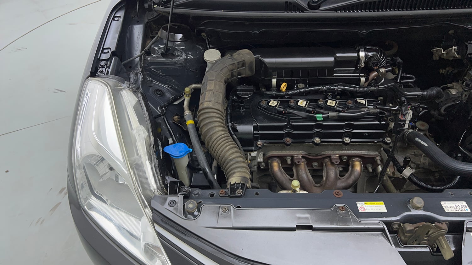 Used 2017 Maruti Suzuki Baleno Delta 1.2 Petrol Manual engine ENGINE RIGHT SIDE VIEW