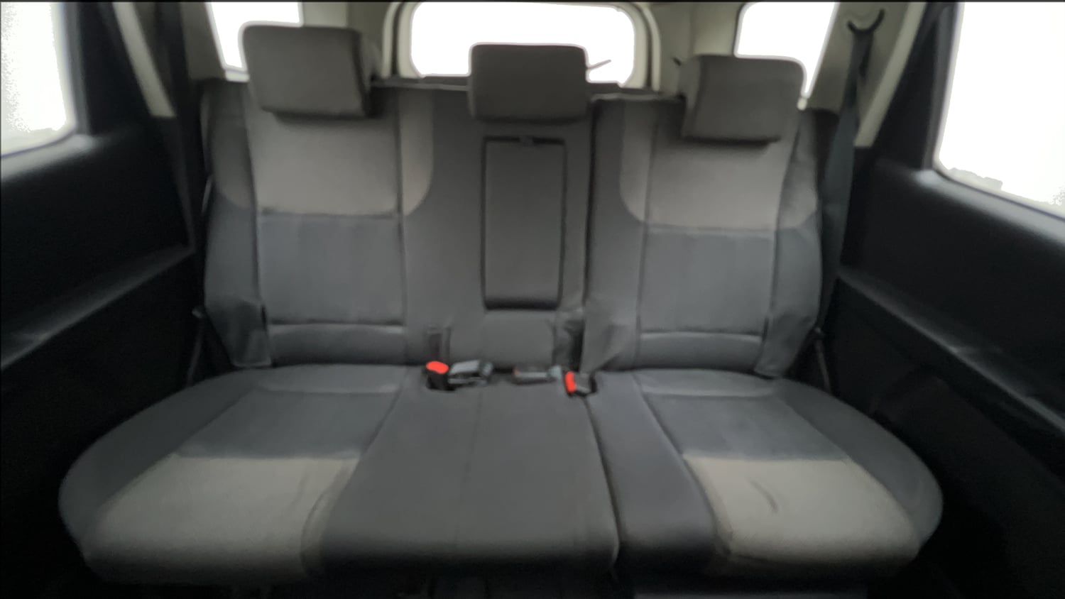 Used 2019 Mahindra XUV500 W5 Diesel Manual interior REAR SEAT CONDITION VIEW