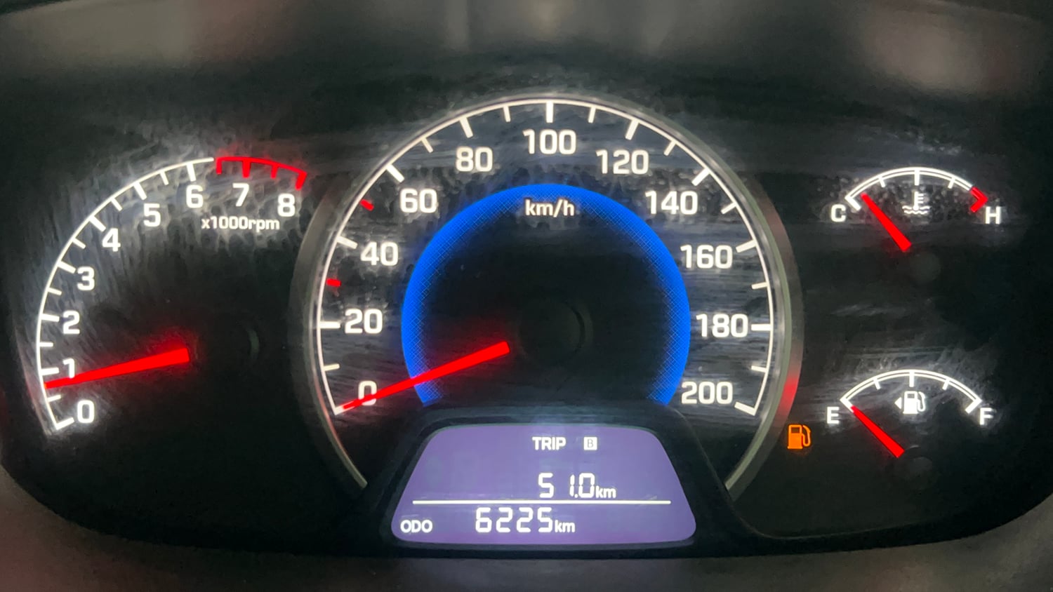 Used 2020 Hyundai Grand i10 Sportz 1.2 Kappa VTVT Petrol Manual interior CLUSTERMETER VIEW