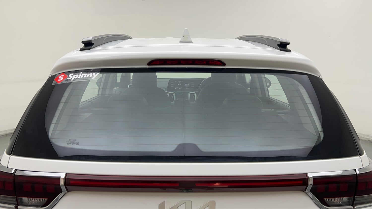 Used 2022 Kia Sonet HTX 1.5 Diesel Manual exterior BACK WINDSHIELD VIEW
