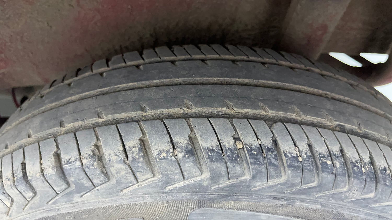 Used 2023 Maruti Suzuki Alto K10 VXi Plus Petrol Manual tyres LEFT REAR TYRE TREAD VIEW