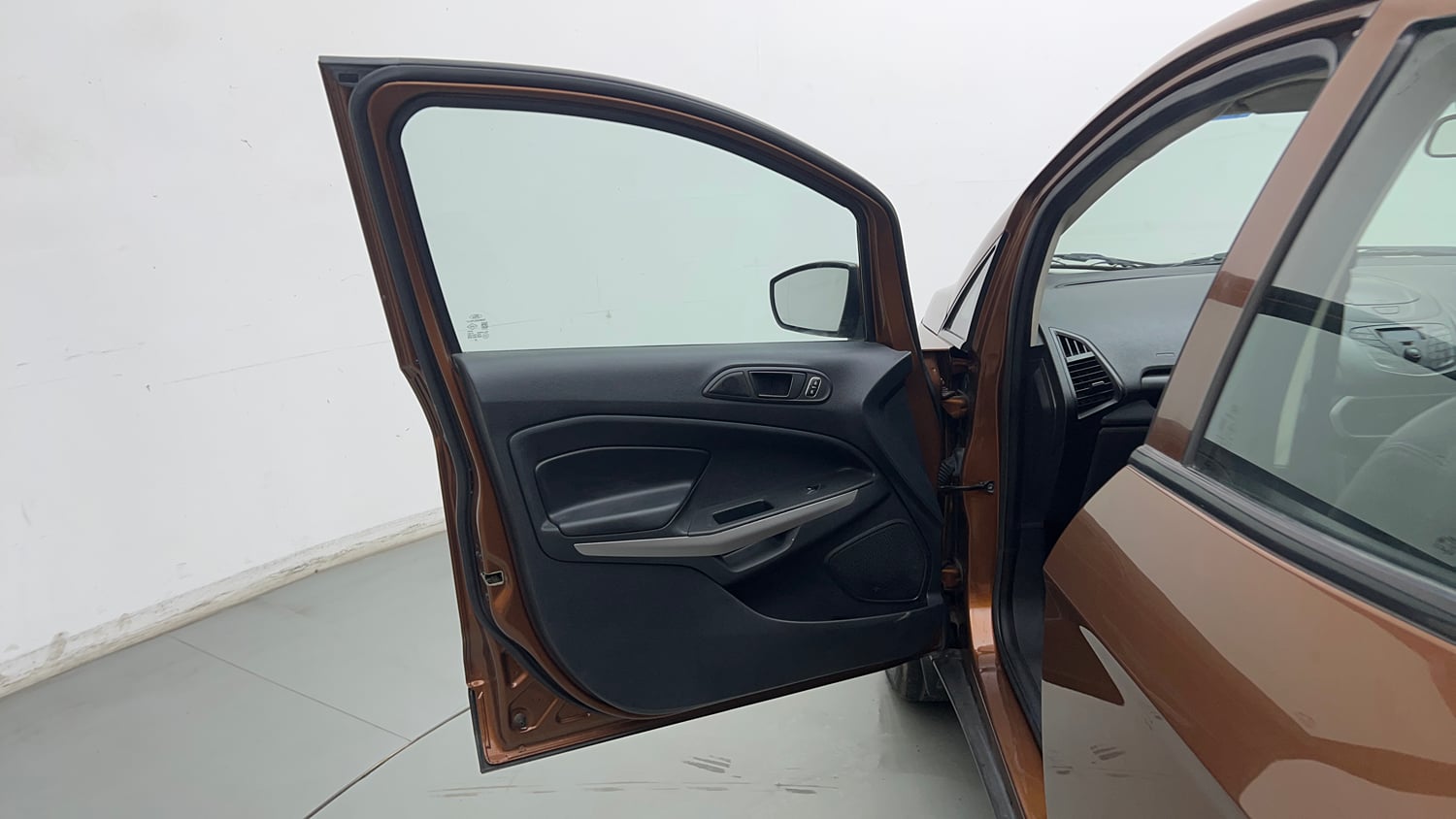 Used 2018 Ford EcoSport Ambiente 1.5L Ti-VCT Petrol Manual interior LEFT FRONT DOOR OPEN VIEW