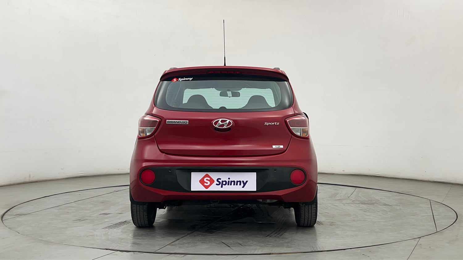 Used 2020 Hyundai Grand i10 Sportz 1.2 Kappa VTVT Petrol Manual exterior BACK VIEW