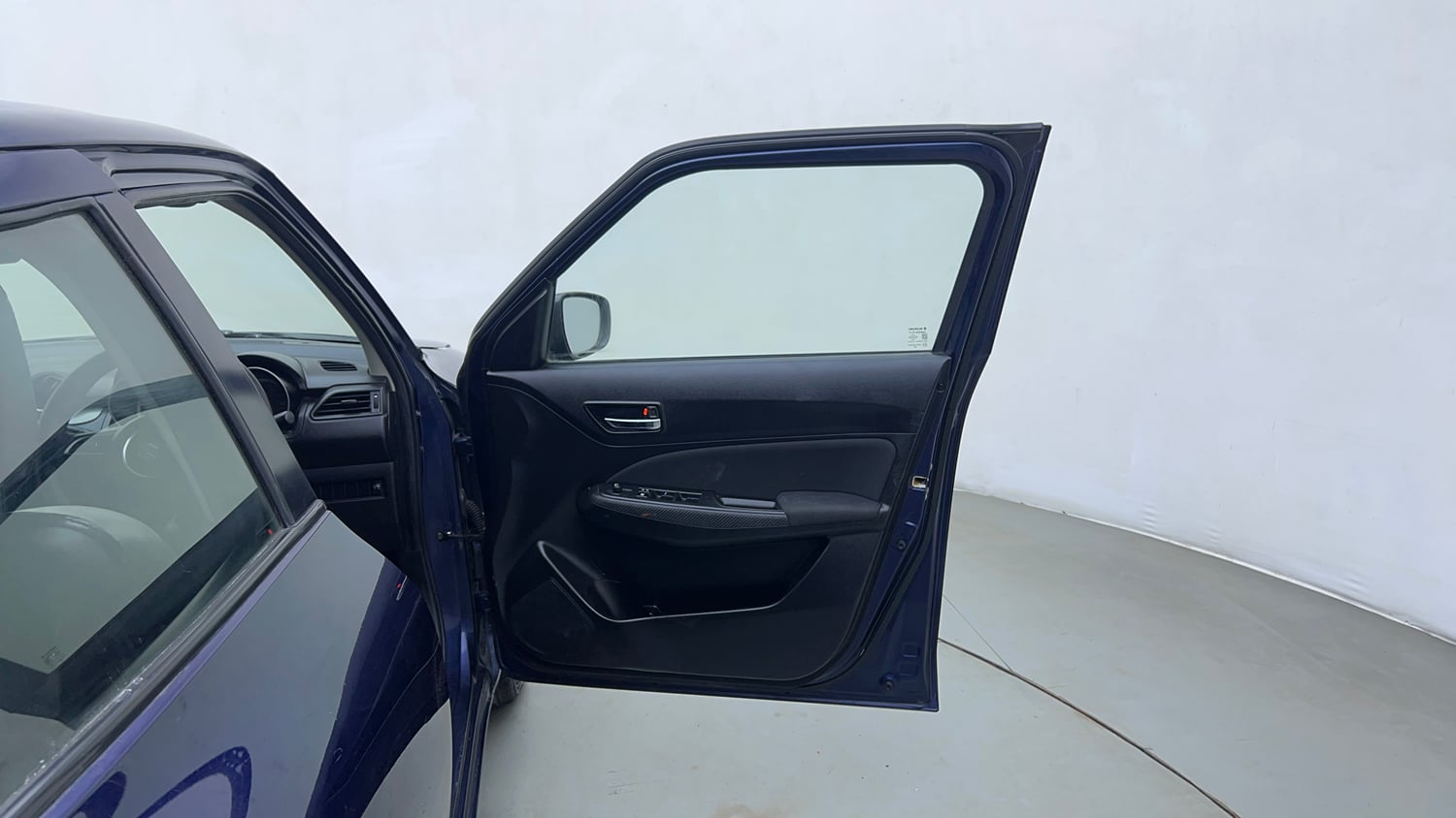Used 2019 Maruti Suzuki Swift VXi Petrol Manual interior RIGHT FRONT DOOR OPEN VIEW
