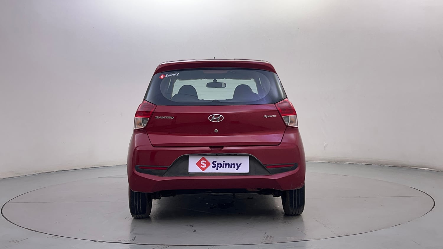 Used 2019 Hyundai Santro Sportz Petrol Manual exterior BACK VIEW