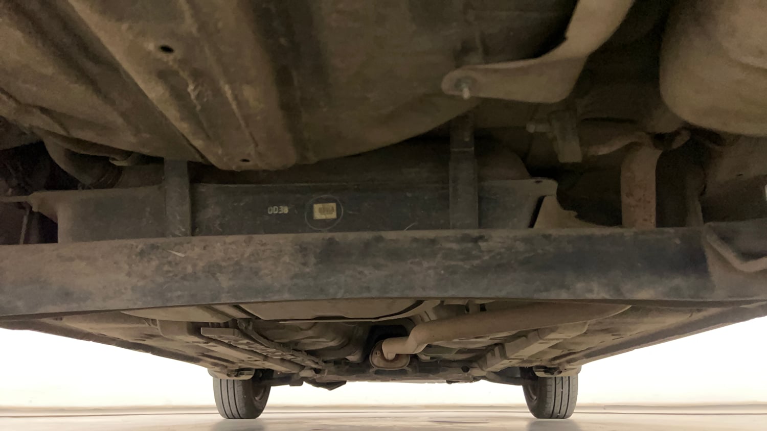 Used 2019 Hyundai Grand i10 Magna 1.2 Kappa VTVT CNG Cng Manual extra REAR UNDERBODY VIEW (TAKEN FROM REAR)