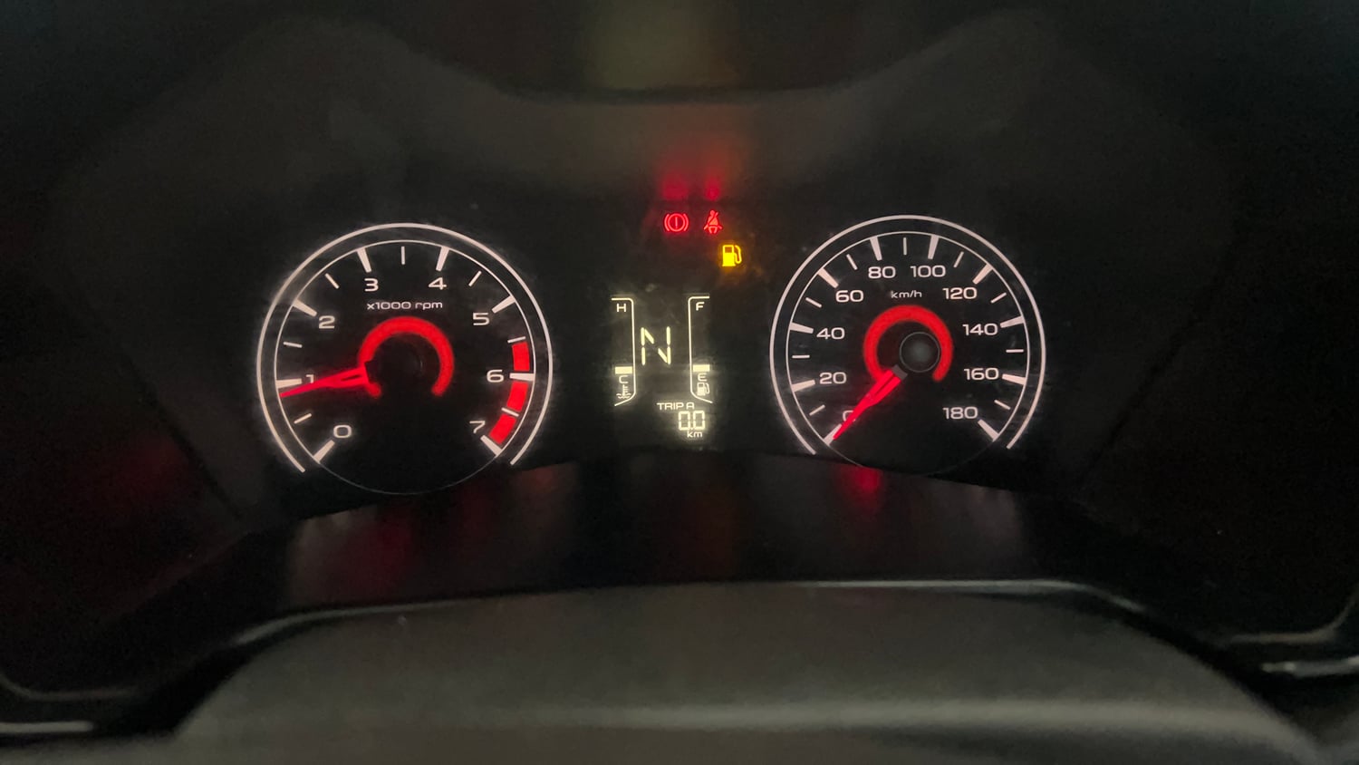 Used 2019 Mahindra KUV100 NXT K4 Plus 6 STR Petrol Manual interior CLUSTERMETER VIEW